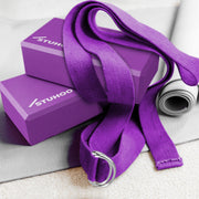 STUHOO Yoga Block & Strap Set